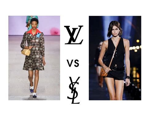 lv saint laurent|louis vuitton vs yves saint laurent.